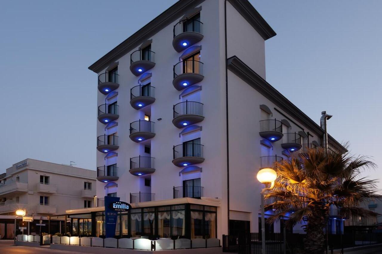 Hotel Emilia Rimini Esterno foto